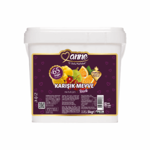 Karışık Meyve Reçeli 5000 Gr (%65 Meyveli)