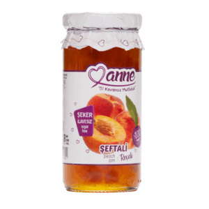 Şeftali Reçeli 300 Gr (Şeker İlavesiz)