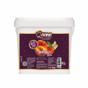 Şeftali Reçeli 5000 Gr (%65 Meyveli)