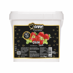 Çilek Reçeli 5000 Gr (%50 Meyveli)