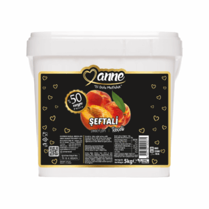 Şeftali Reçeli 5000 Gr (%50 Meyveli)